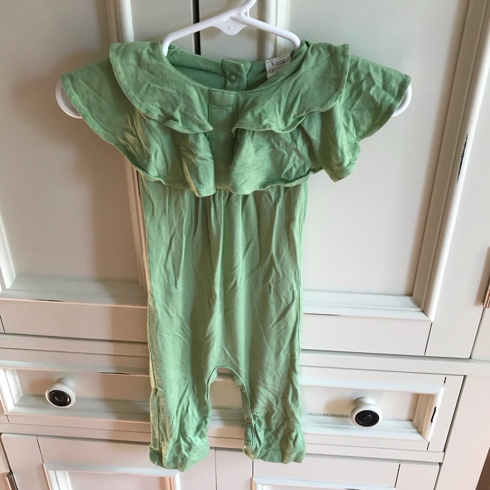 Kate Quinn sleeveless ruffle neck jumpsuit